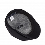 Кепка восьмиклинка черная 802 Black (Серо-черный) подробное фото