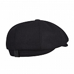 Кепка восьмиклинка черная 802 Black (Серо-черный) подробное фото