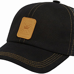 Бейсболка с сеткой Б18/1 Cotton black (черный) детальное изображение